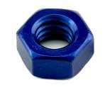 FULL NUT ALUMINIUM BLUE M5??BLUE ANODISED??DIN 934 8.00MM A/F