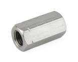 A2 Stainless Studding Connector M6 X 18 Din 6334 10.00mm a/f
