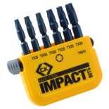 T4513 TORX BLUE STEEL BITS?Â??IMPACT?Â??6PCS