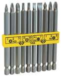 CK ASSORTED LONG REACH BIT SET?Â??10 PIECES SET 100MM LONG?Â??T4525