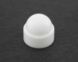 White Bolt & Nut Cover Cap M6 To Suit 10mm a/f Hex