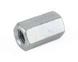 Zinc Studding Connector M6 X 18 Mild Steel Grd 4.6 Din 6334 10.00mm a/f