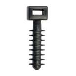 MASONRY CABLE TIE MOUNT 6MM?Â??6MM HOLE DIAMETER?Â??MAX CABLE TIE WIDTH 9.0MM?Â??PACK/100