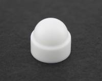 White Bolt & Nut Cover Cap M16 To Suit 24mm a/f Hex