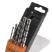 Avit Masonry Drill 5-Bit Setã¶One Each Of: 4,5,6,8 & 10Mmã¶Tungsten Carbide Tipped Drillã¶Bits