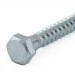 M10 X 120 Hex Coach Screw Zinc  Din 571  