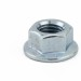 M14 Plain Flange Nut Grade 10 Zinc  Din 6923