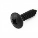 630 Piece Flange Self Tapper Screw Kit Black 