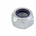 M20 X 1.5 Nylon Insert Nut Fine Pitch Zinc  Din 985 