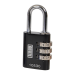 Alu Combi Padlock 20Mm Blackã¶K10520Blad