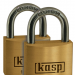 Brass Padlock 20Mm Twinã¶Keyed Alikeã¶K12520D2