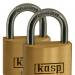 Brass Padlock 30Mm Twinã¶Keyed Alikeã¶K12530D2