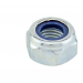 M27 Nylon Insert Nut Type 'T' Zinc  Din 985  