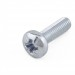 Pan Crs Screw Stl Zinc M2.5X12 Din 7985