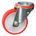 80Mm Bolt Hole Swivel Red Polyã¶Tyre Castorã¶Medium Dutyã¶Pt No Rt3Lbhpu-Rb