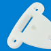 Stay-Put-Hinge 61.5X60X13.5MmWhite Plastic