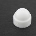 White Bolt & Nut Cover Cap M8 To Suit 13Mm A/F Hex