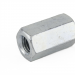 Zinc Studding Connector M8 X 24 Mild Steel Grd 4.6  Din 6334 13.00Mm A/F