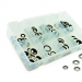 Bonded Washer Seal Kit 90 Pcs Metric 8 Sizes (M10,M12,M14,M16,M18,M20,M22,M24 Ab107