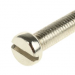 Ch Hd Slot Brass Nickel M6X25 Din 84