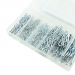 150 Piece R Clip Kit Assortment 3/64"-2.5/8" H771619