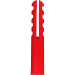 Plastic Plug Red 6-10GDrill Size 6.00Mm