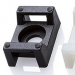 Black Tie Base 23.4X15.7Mmã¶Saddle Type Screw Mount 5Mmã¶Max Cable Tie Width 9.0Mmã¶Pack/100