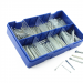 600 Piece Split Pin Kit M1.6-M5 Zinc Plated Km105140