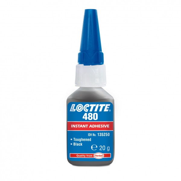 Loctite 480 Black 20GRubber Toughened InstantAdhesive